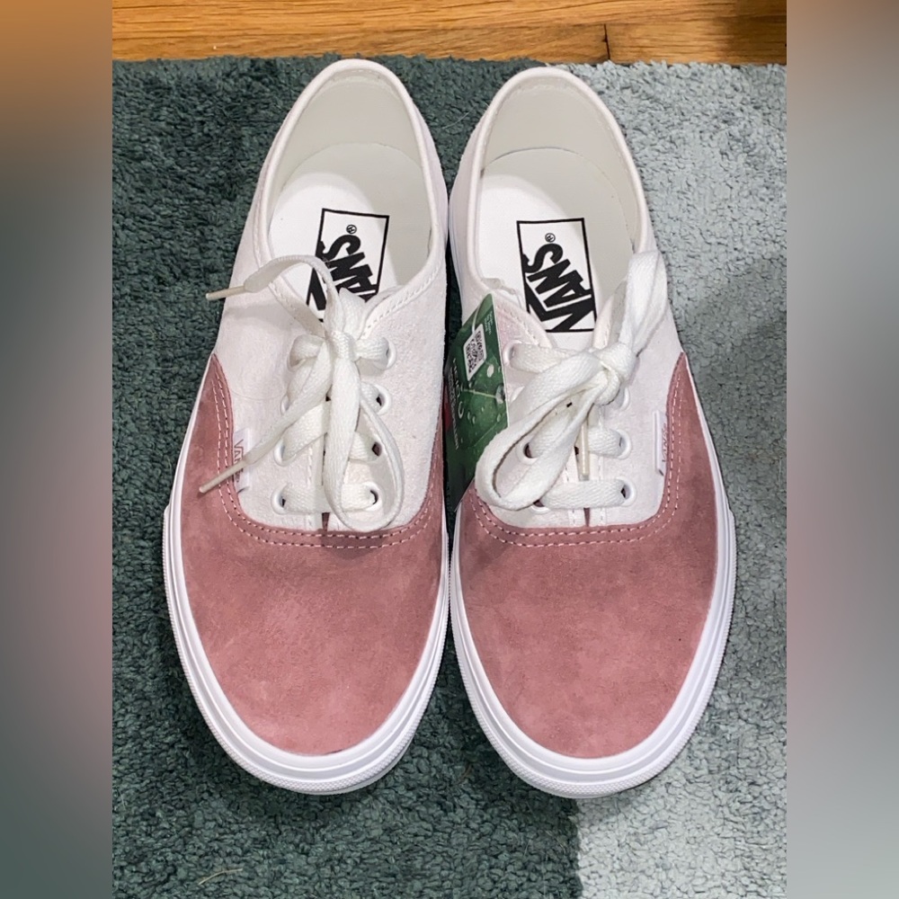 Vans Suede Withered Rose Size 6.5